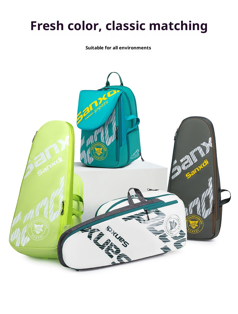 Backpack Racket Bag - Outdoor Sports Backpack Large-Capacity Racket Backpack