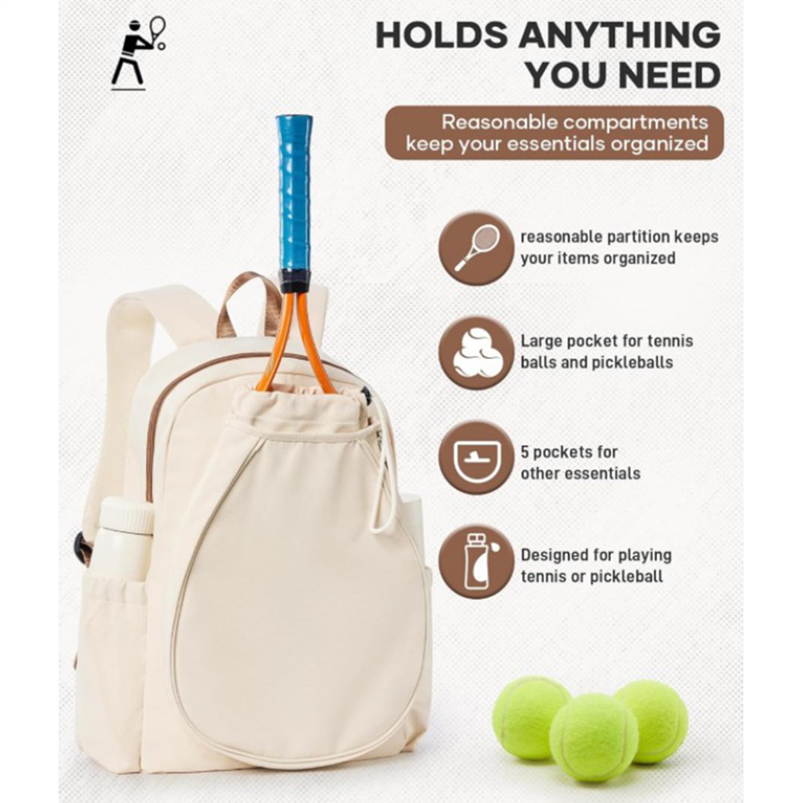 Pickleball Bags For Men Holds  - Backpack Racket Bag incelemesi ve fiyatı