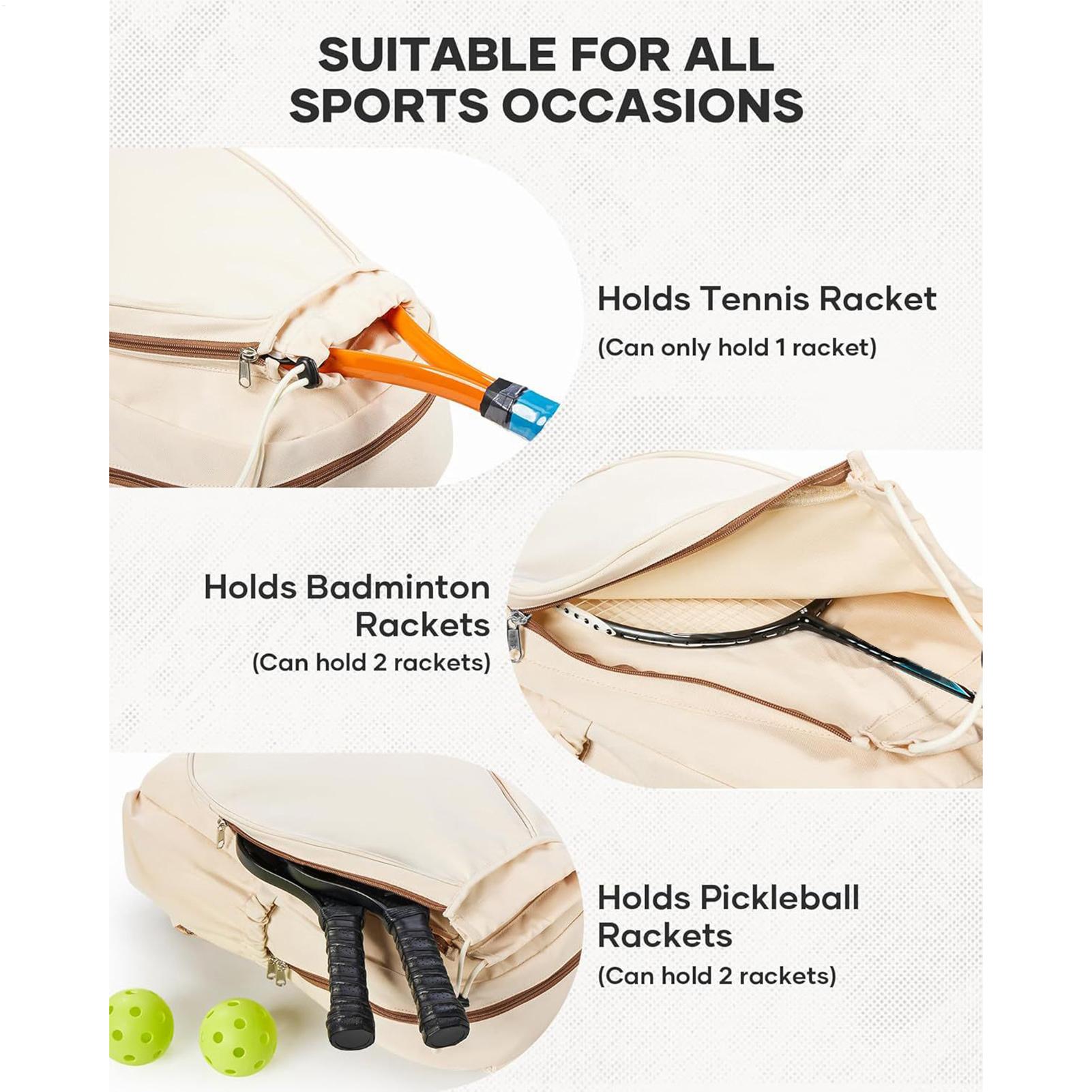 Pickleball Paddle Bag Holds 2  - Backpack Racket Bag incelemesi ve fiyatı