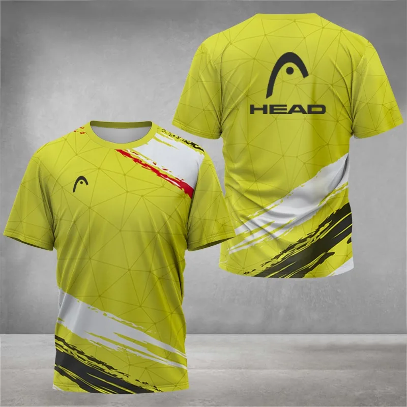 Summer Breathable Mens T Shirt - Badminton Vector incelemesi ve fiyatı